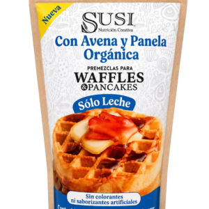 Premezcla Waffle Avena & Panela Orgánica (sólo leche) - 600g